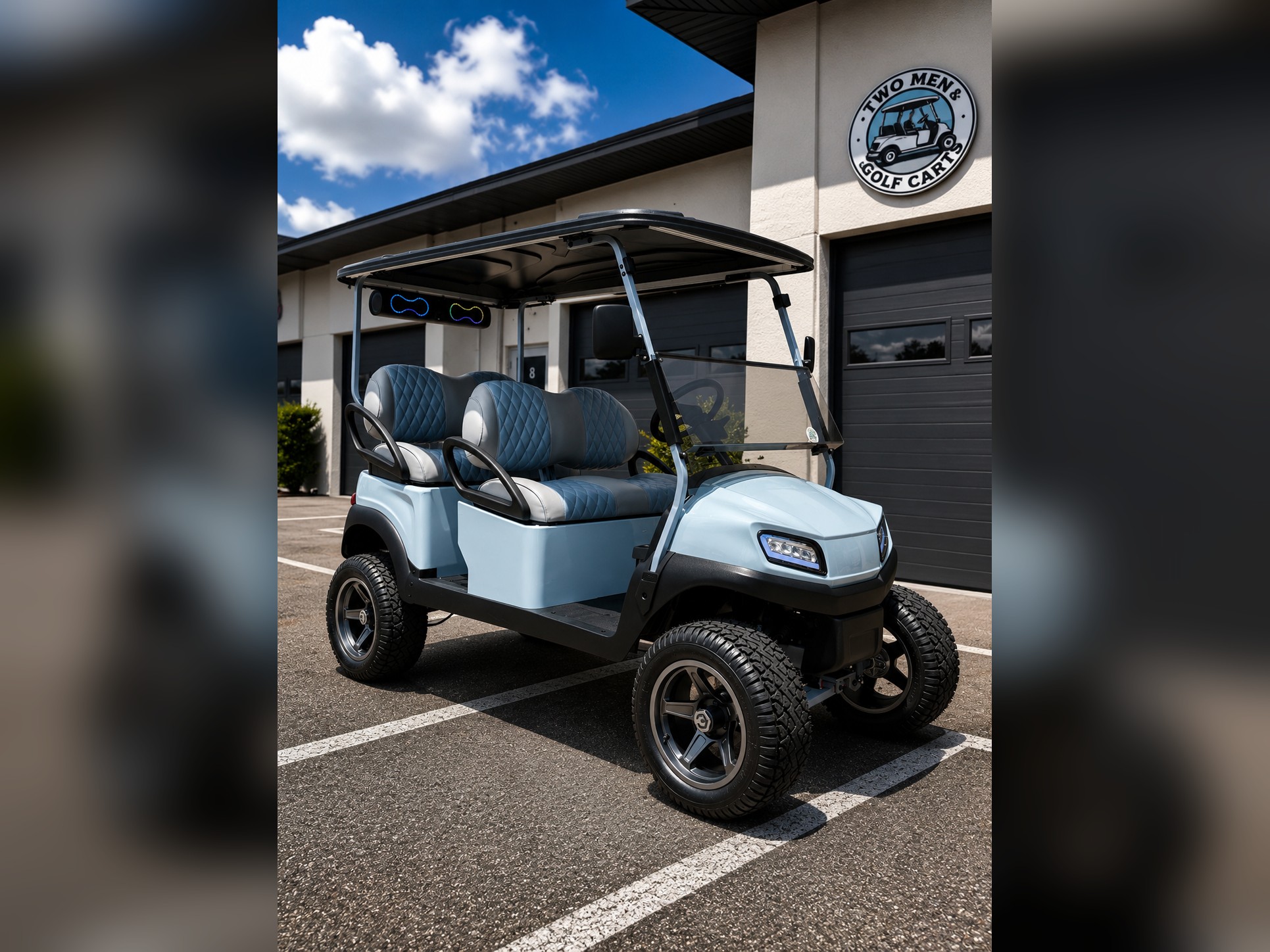 Club Car build by Two Men & Golf Carts