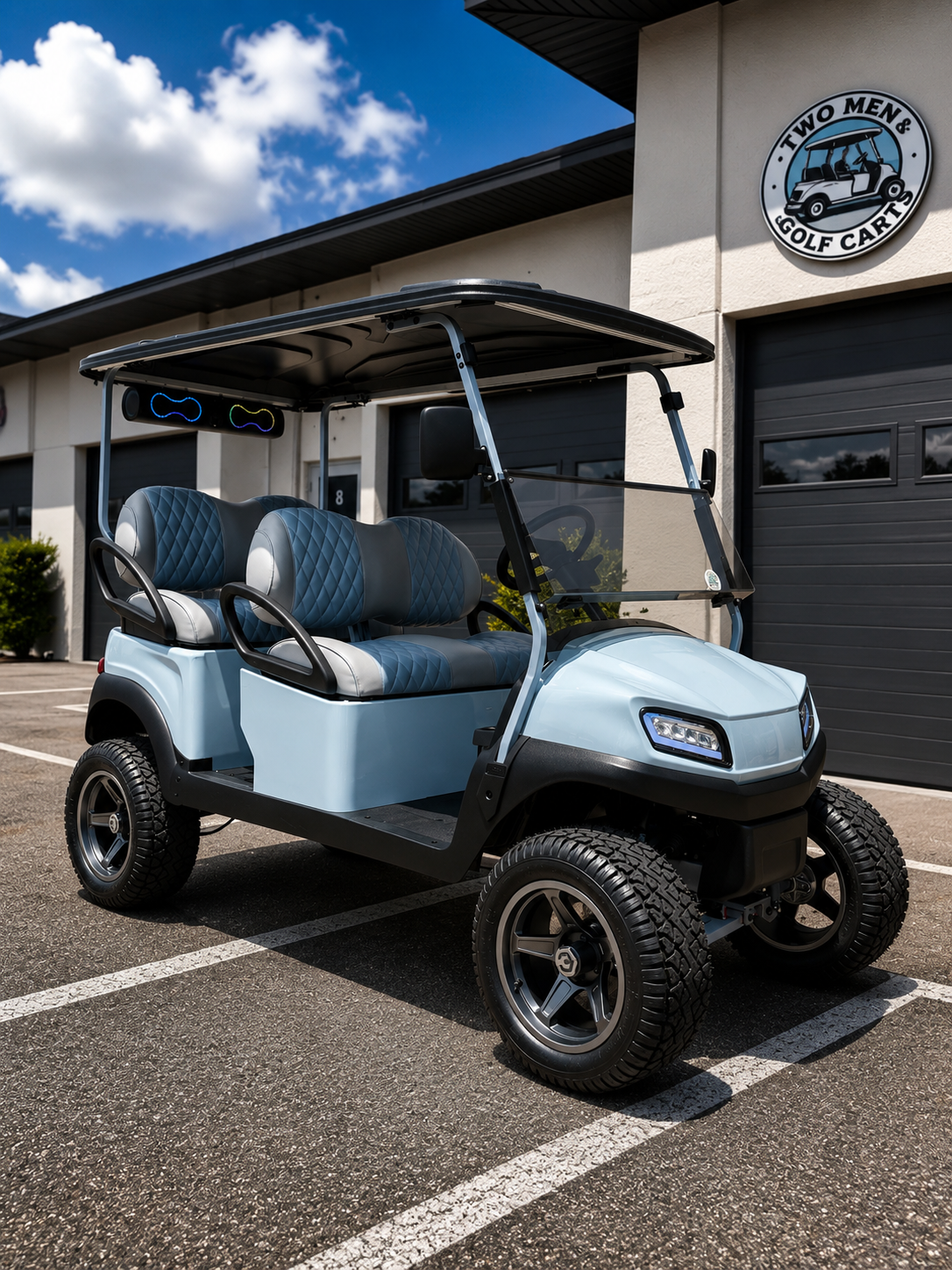Club Car build by Two Men & Golf Carts